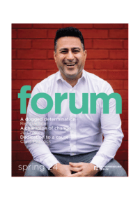 Member Magazine: forum Spring 2024