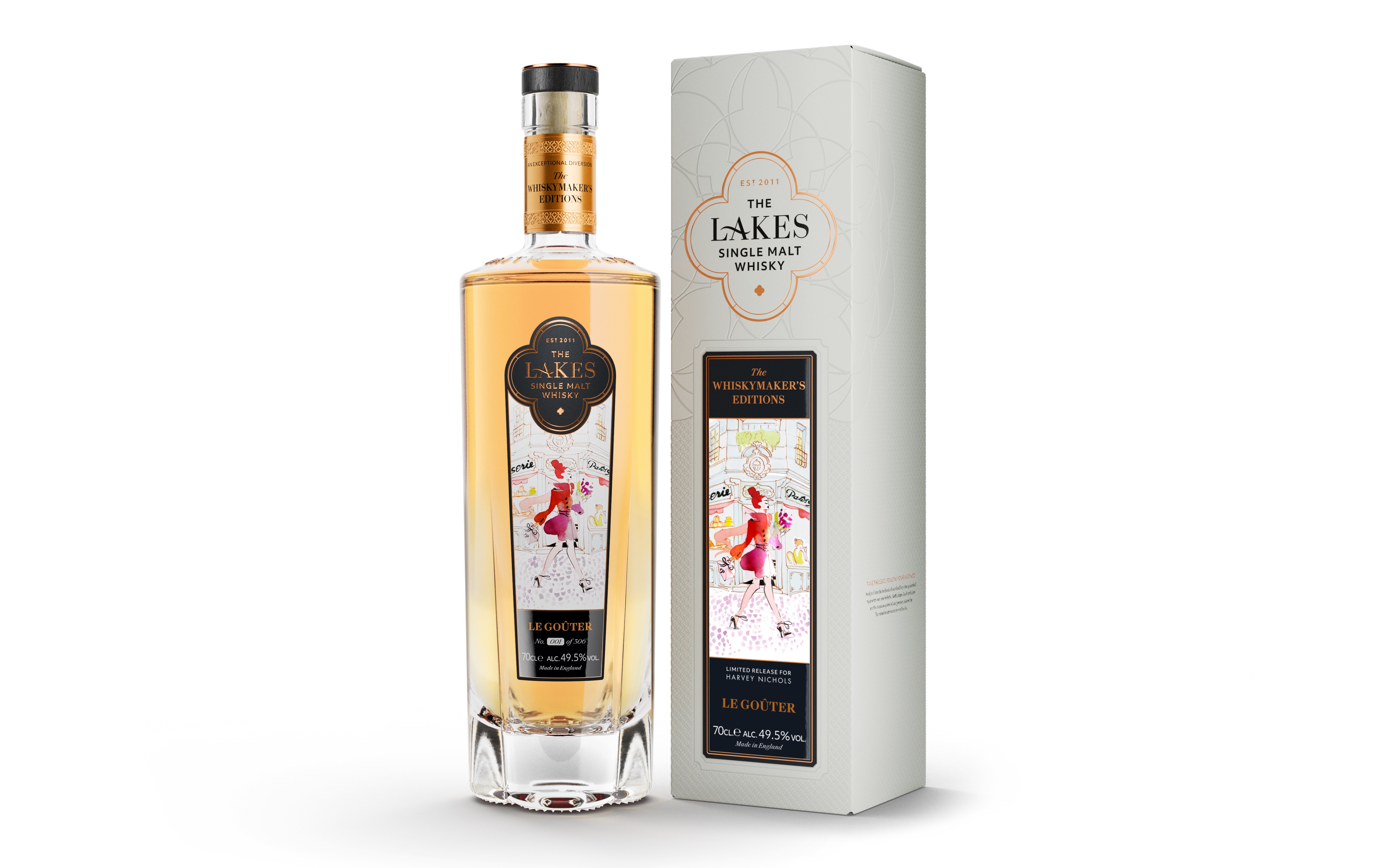 The Lakes Distillery Collaborate with Luxury Department Store to Celebrate the Art of Whisky Creation