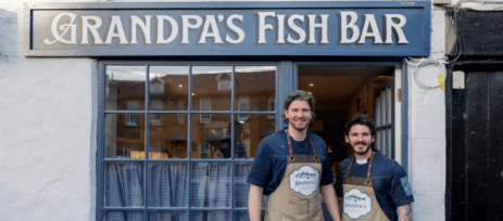 Grandpa's Fish Bar opens in Lanchester to large crowds
