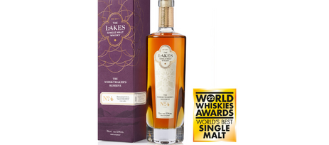 The Lakes Distillery’s The Whiskymaker’s Reserve No.4 awarded the World’s Best Single Malt.