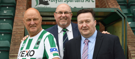 SOS GROUP STRENGTHENS SUPPORT FOR BLYTH SPARTANS
