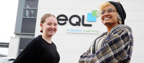 Apprenticeships bring career change opportunities for Pavan and Cate 