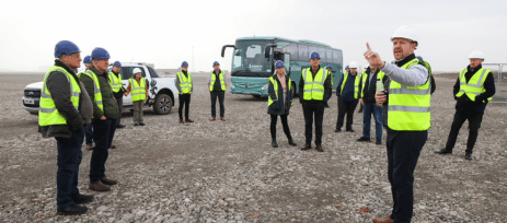 Public hail progress and scale of Teesworks site 