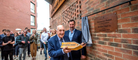 Adderstone Group launches luxury Newcastle scheme with Sir John Hall as Guest of Honour