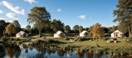 Luxury Glamping Arrives In Northumberland As The Tempus Launches New Yurt Accomodation