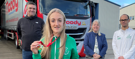 Moody Logistics Agrees Sponsorship Deal With Talented Athlete Sadie