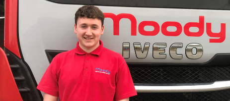 Former Apprentice Rhys is Voted Moody Logistics’ Employee of the Year