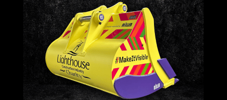 Miller Unveils Specially Designed Buckets in Support of Lighthouse Construction Charity 