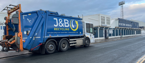 J&B Recycling Announces Sponsorship of Brunel Stand at Hartlepool United Football Club