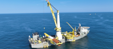 Osbit supplies upending hinge to Boskalis for US offshore wind project