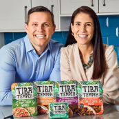 Alexandra and Ross Longton, Tiba Tempeh